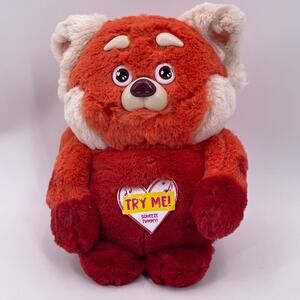 Disney Pixar Turning Red Many Moods of Red Panda MEI Talking Plush Toy Cartoon